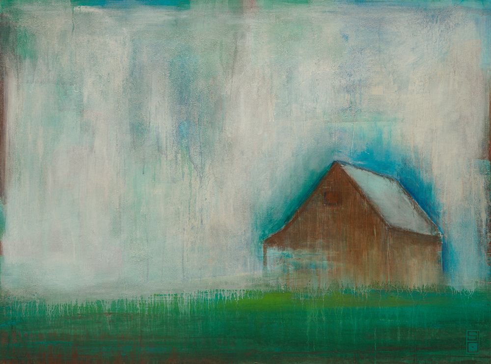 Art Print: Vintage Barn