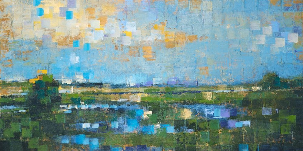 Wall art: Refracted View, by Jardine, Liz