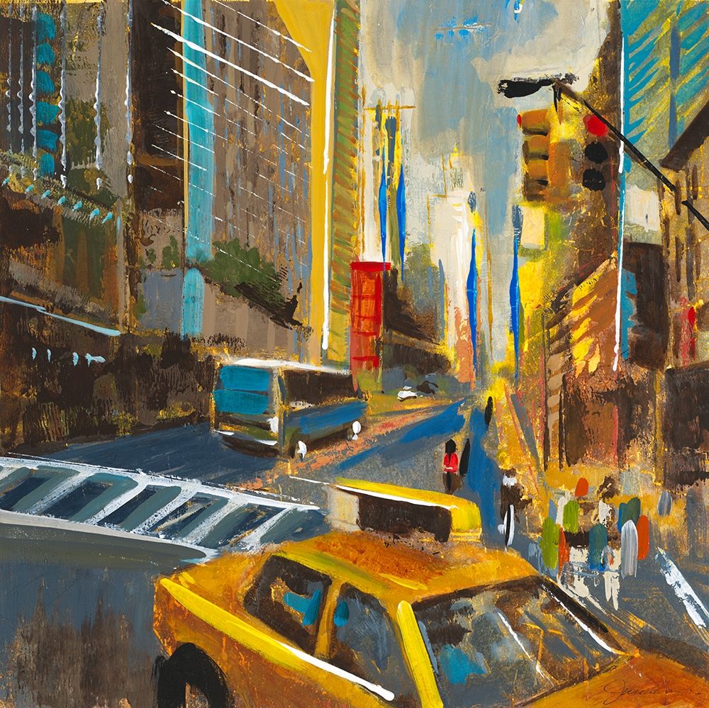 Wall art: Bright Lights, Big City I, by Jardine, Liz