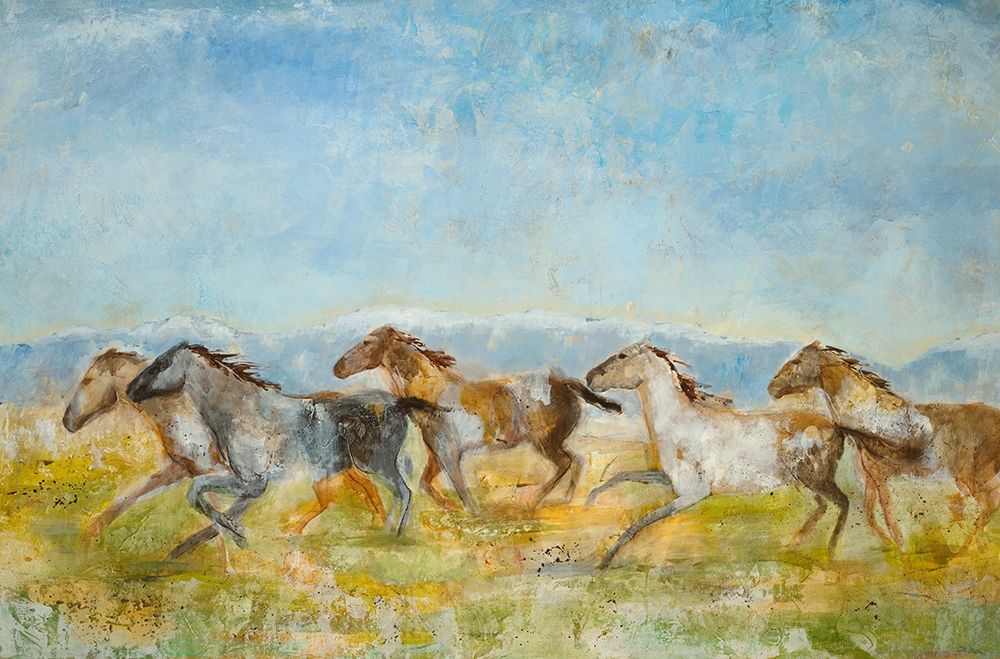 Wall art: Excitement, by Martin, Jill