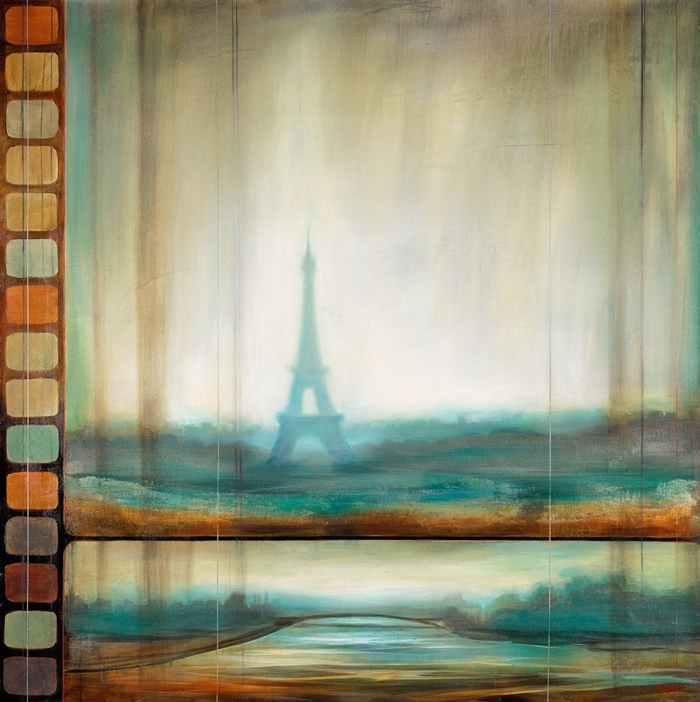 Art Print: Paris in Motion