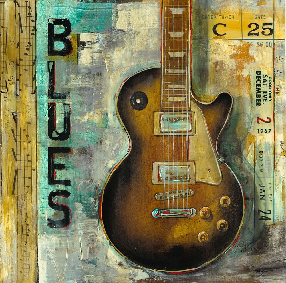 Art Print: Blues