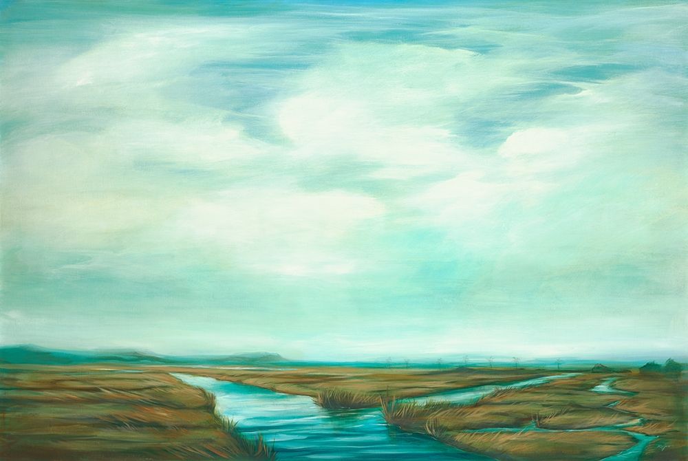 Art Print: Blue Mediterranean