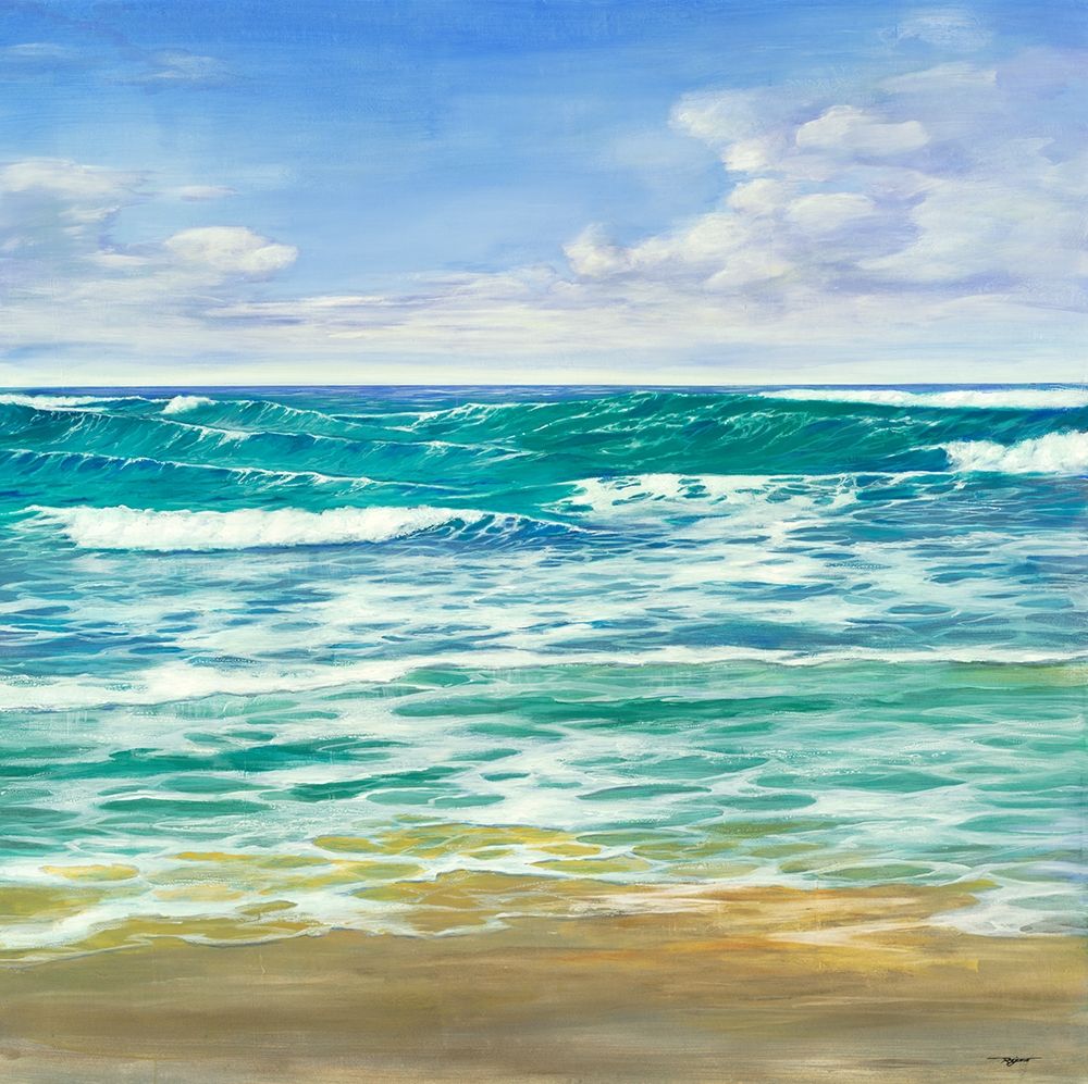 Art Print: Swamis Beach