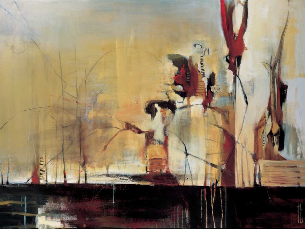 Wall Art Painting id:170454, Name: Sculpture Garden, Artist: Burris, Terri