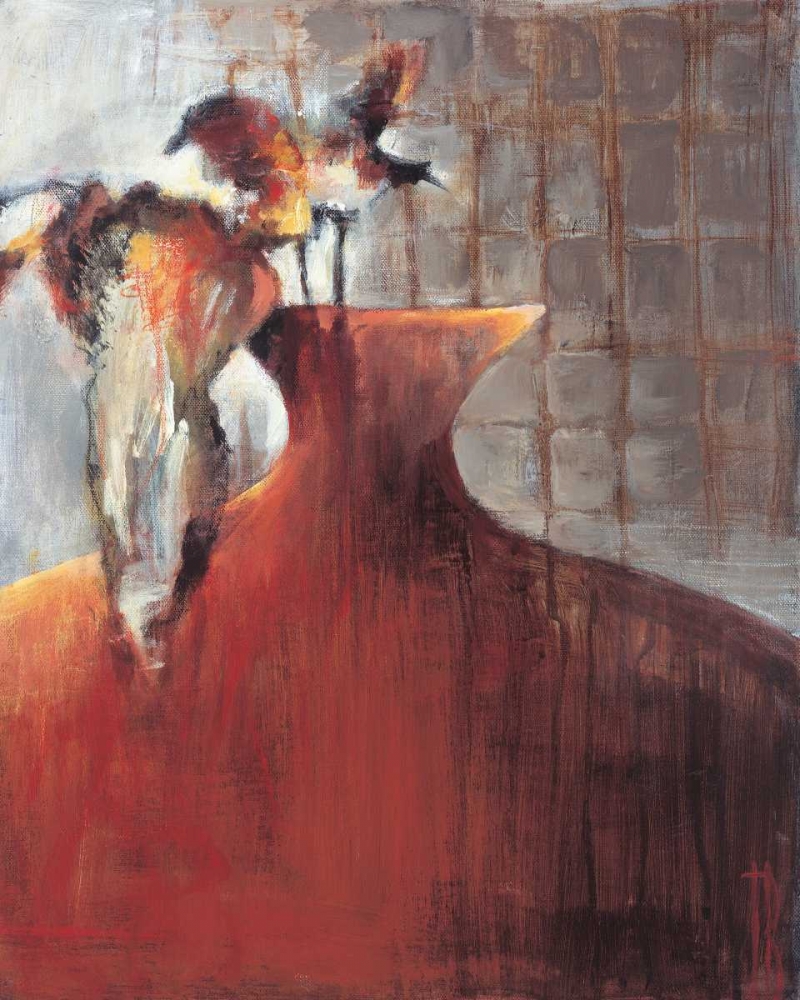 Wall Art Painting id:157928, Name: Persimmon Vase I, Artist: Burris, Terri