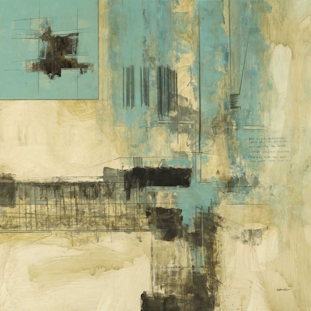 Wall art: New Cities II, by Edwin, Cape