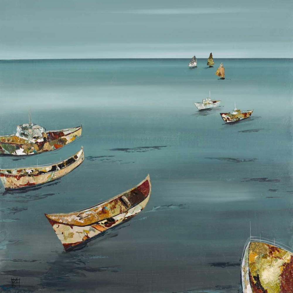 Wall Art Painting id:158094, Name: Open Sea, Artist: Hochstatter, Kelsey