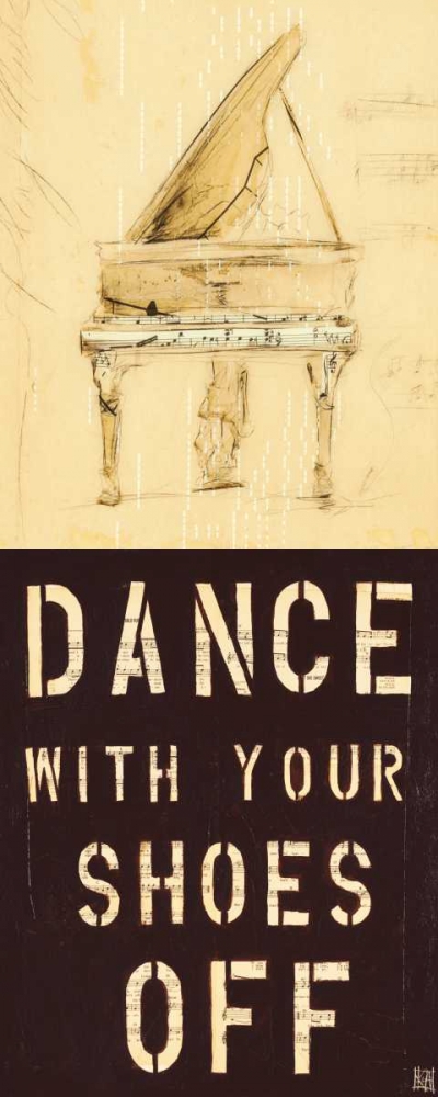 Wall Art Painting id:158097, Name: Dance With Your Shoes Off, Artist: Hochstatter, Kelsey