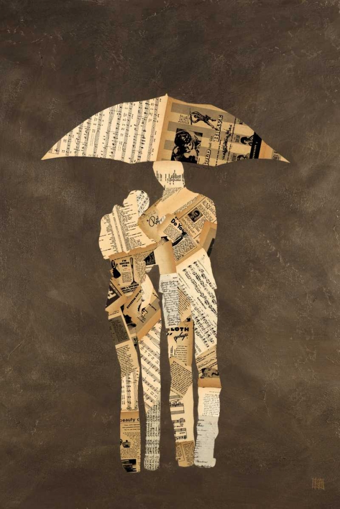 Wall Art Painting id:158098, Name: Rain Walk, Artist: Hochstatter, Kelsey