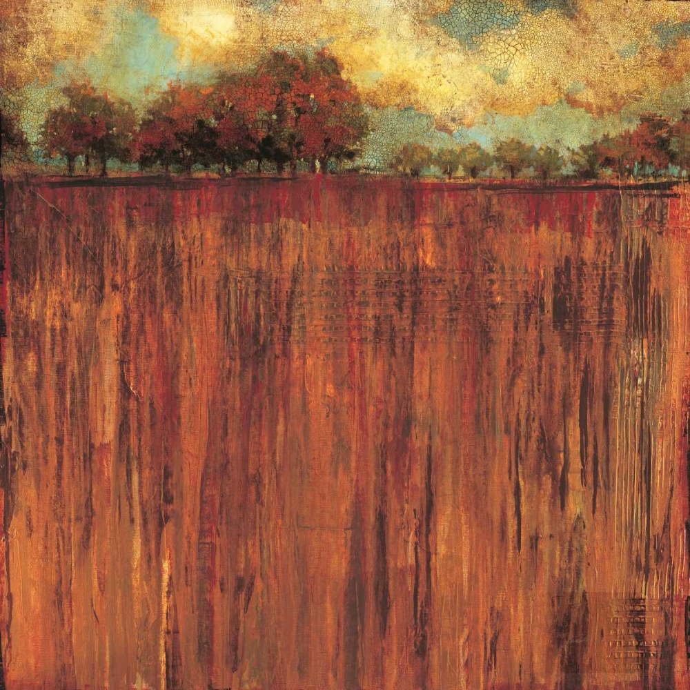 Art Print: Horizon Line with Trees I