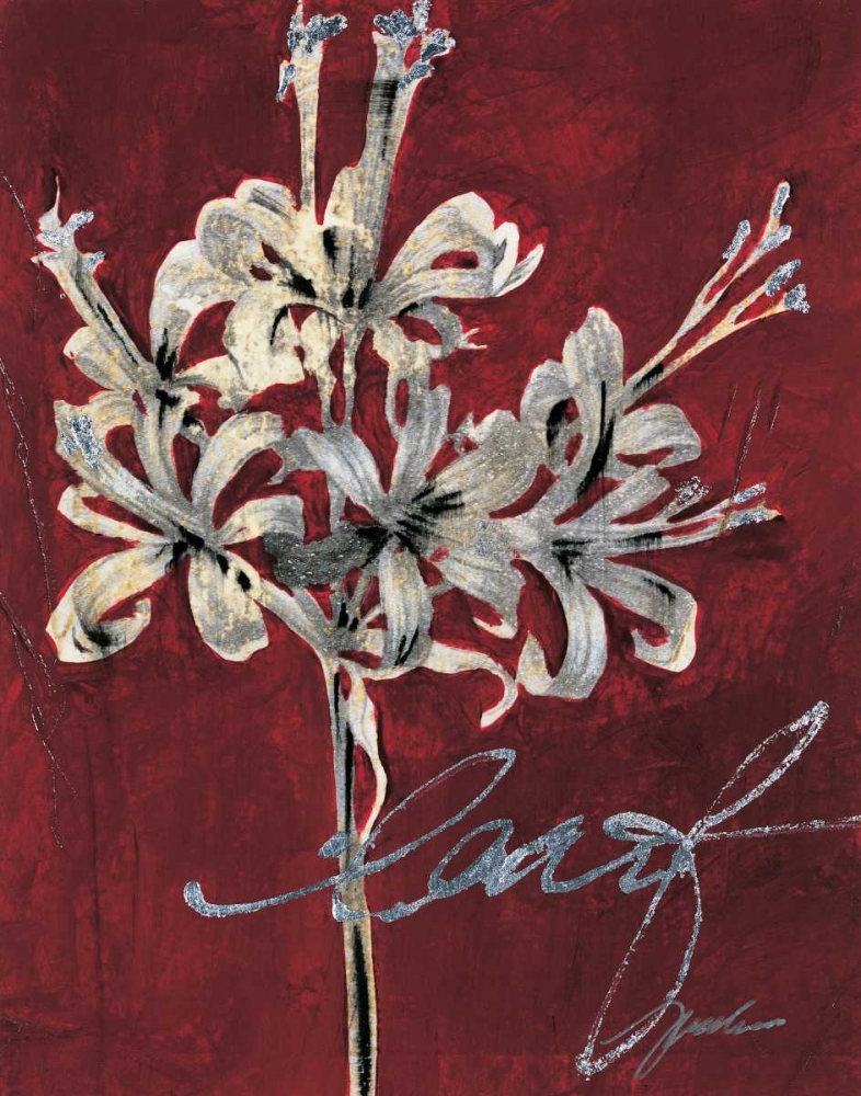 Art Print: Cabernet Blossoms I