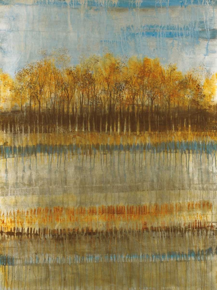 Art Print: Beach Trees