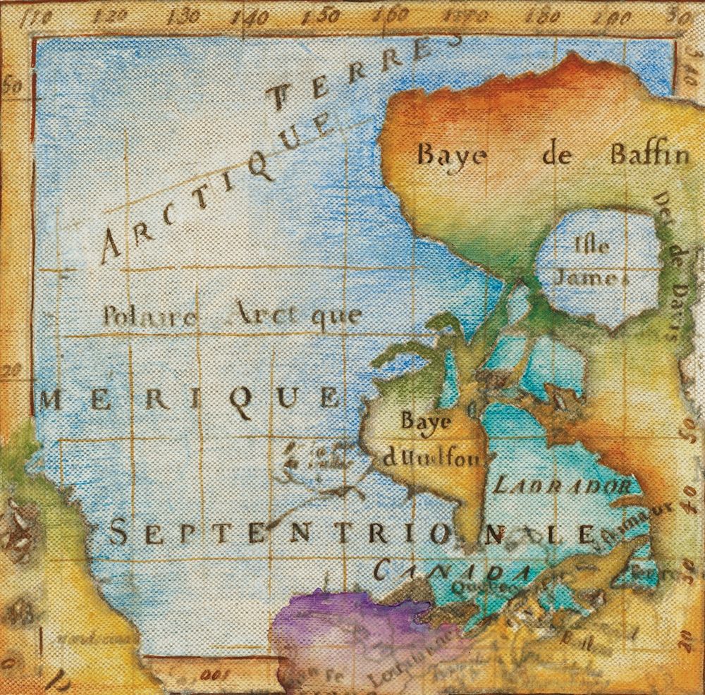 Wall Art Painting id:263319, Name: World Map I, Artist: Jardine, Liz