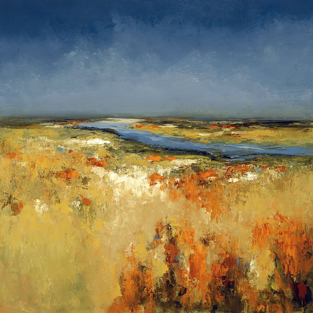 Wall art: Sunlit Fields, by Ridgers, Lisa