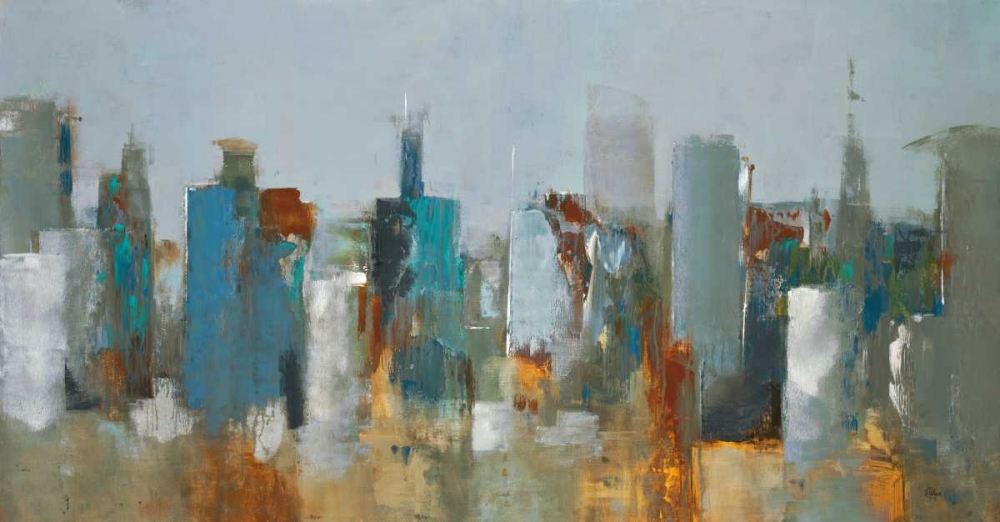 Wall art: Cityscape, by Ridgers, Lisa