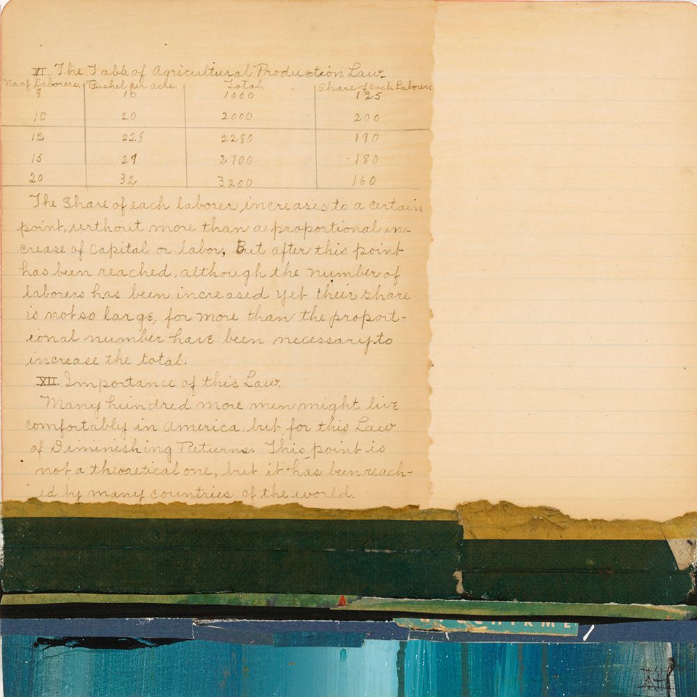 Art Print: Ephemera Scape I