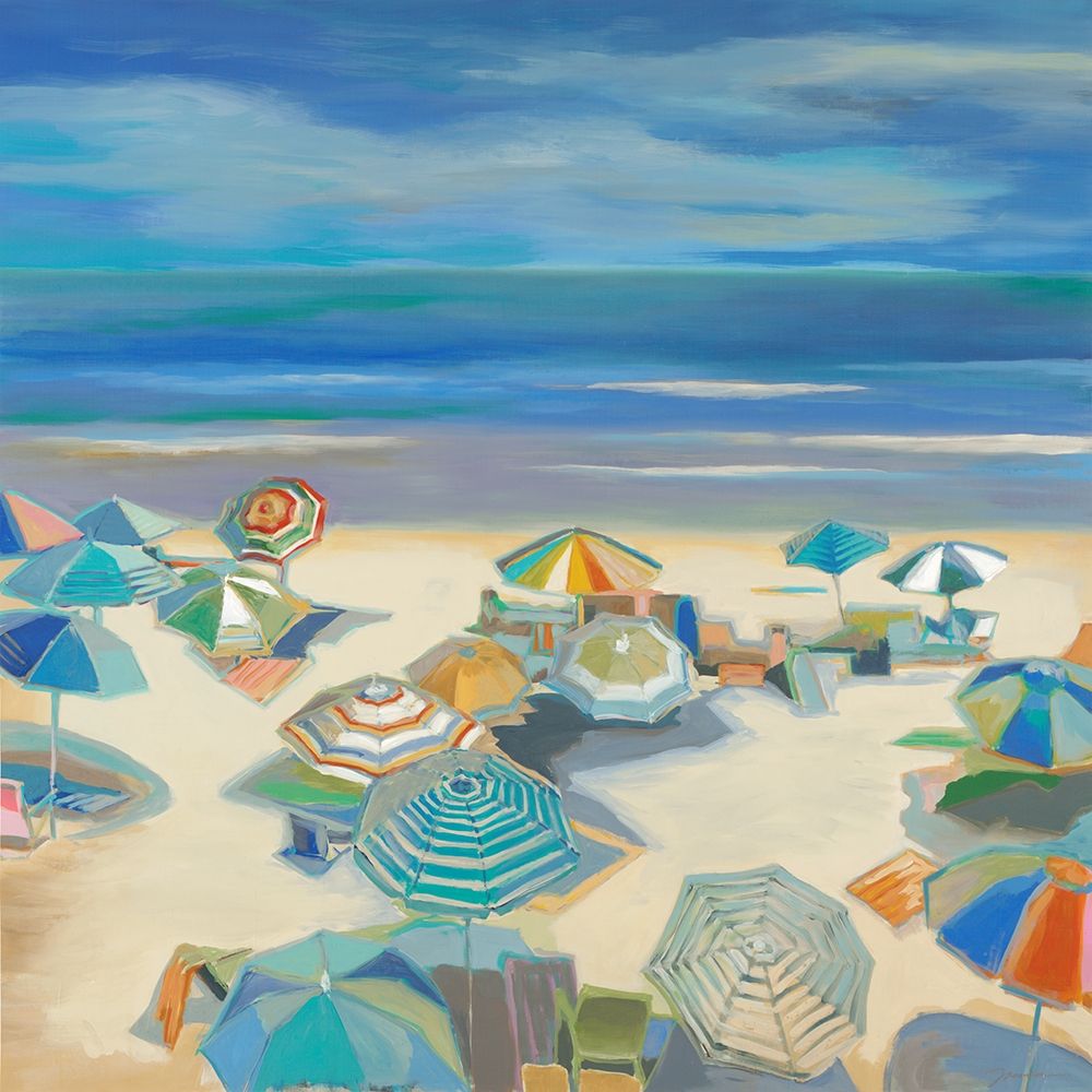 Wall Art Painting id:307706, Name: Beach Party, Artist: Jardine, Liz