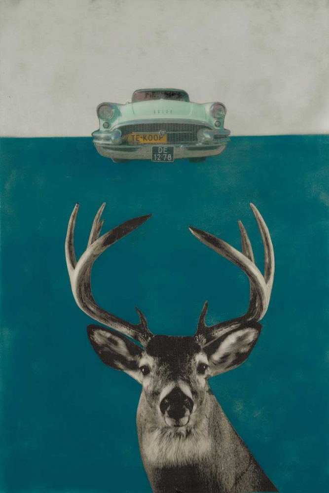 Wall art: Deer in Headlights, by Van Horne, Laura