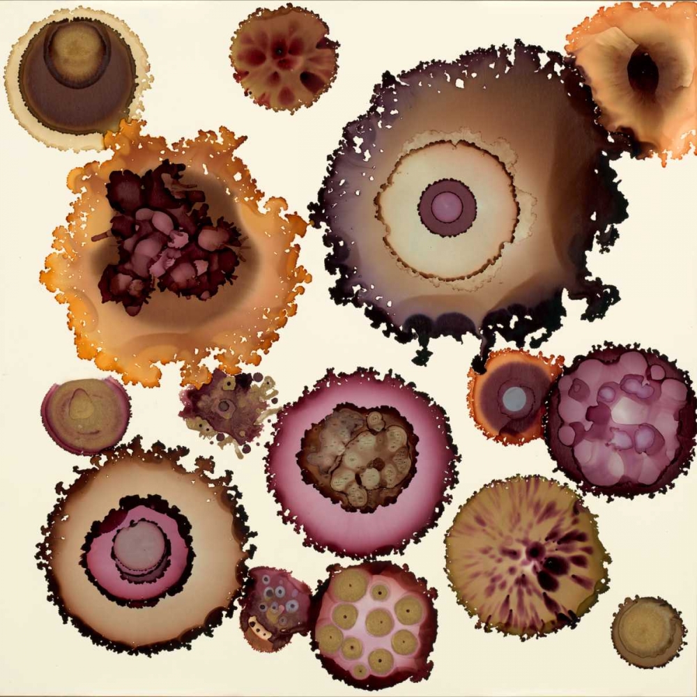 Wall Art Painting id:170304, Name: Red and Brown II, Artist: Van Horne, Laura