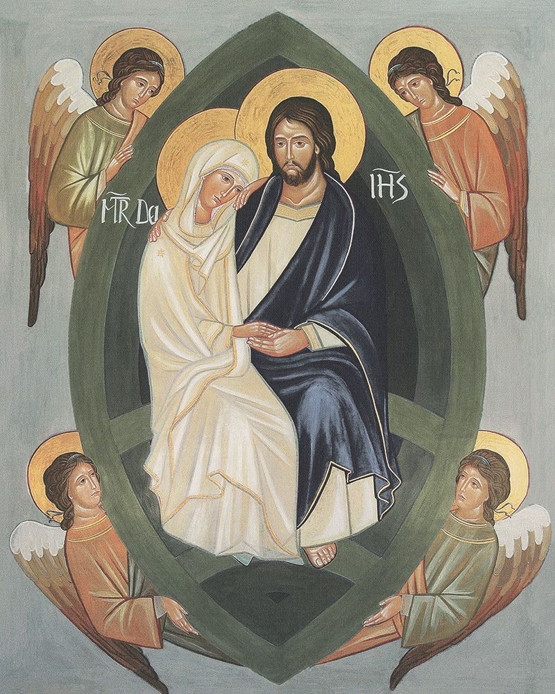 Wall art: Holy Family Icon, by anonymous