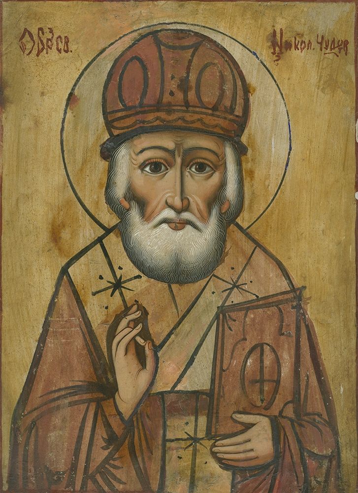 Wall art: Sty. Nicholas Icon, by anonymous