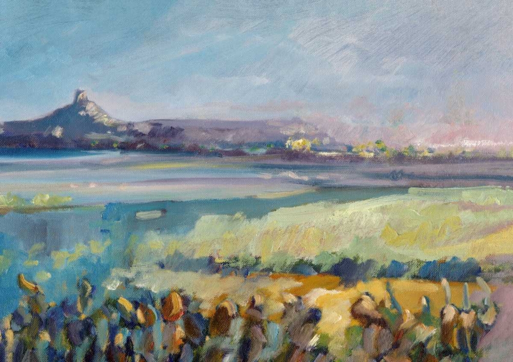 Wall Art Painting id:170388, Name: Sea and vegetation color sardinia detail, Artist: Zucca, Gianfranco