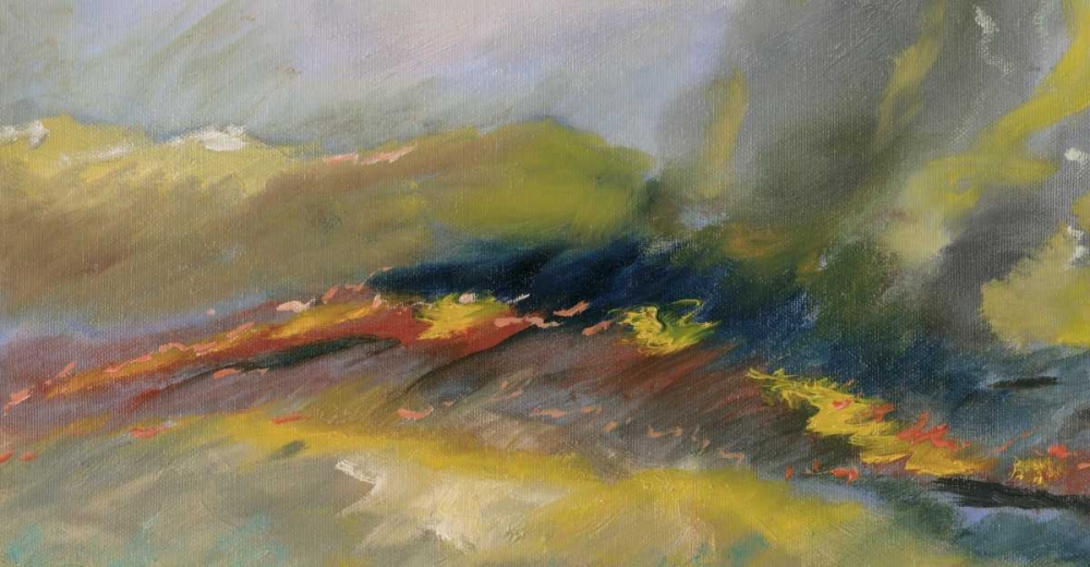 Wall Art Painting id:170403, Name: Abstract fire sardinia country side, Artist: Zucca, Gianfranco