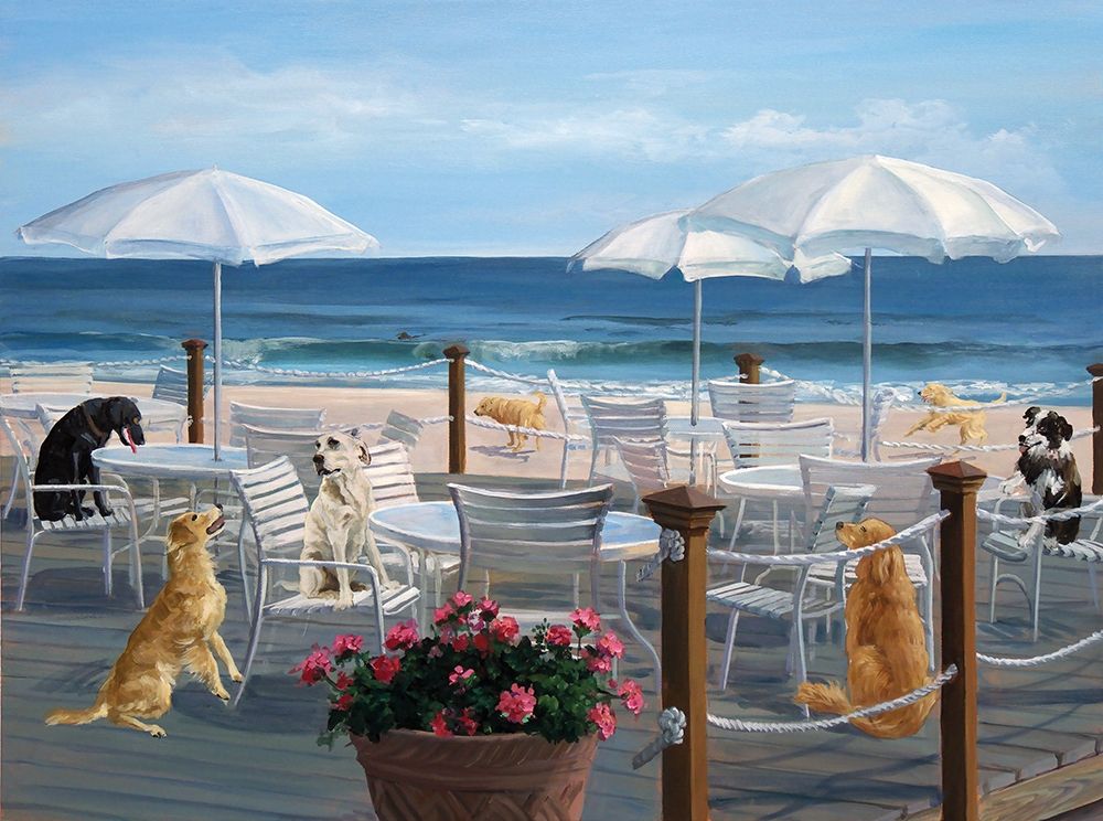 Art Print: Beach Club Tails