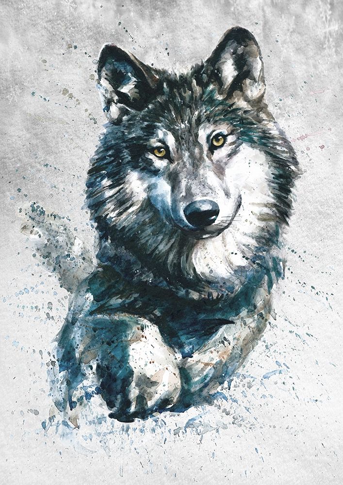Wall art: Wolf  , by Kalinin, K.