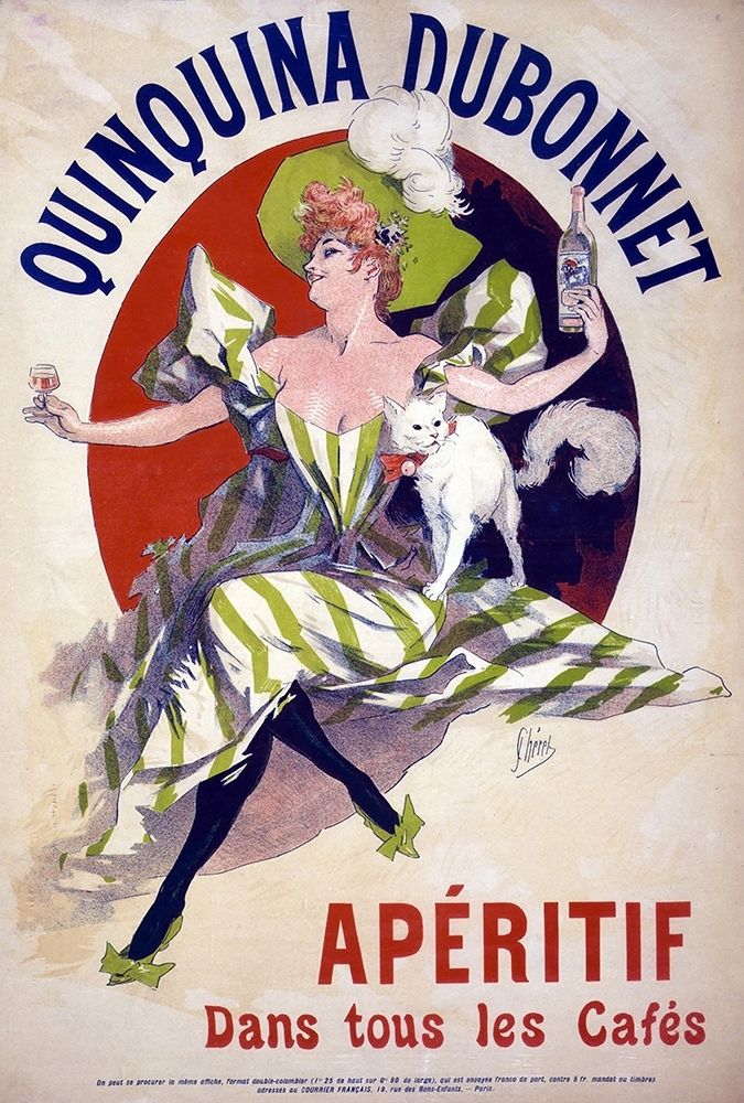 Art Print: Quinquina Dubonnet Aperitif