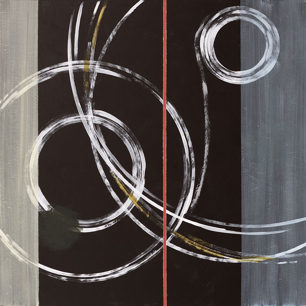 Art Print: Abstract with Rings