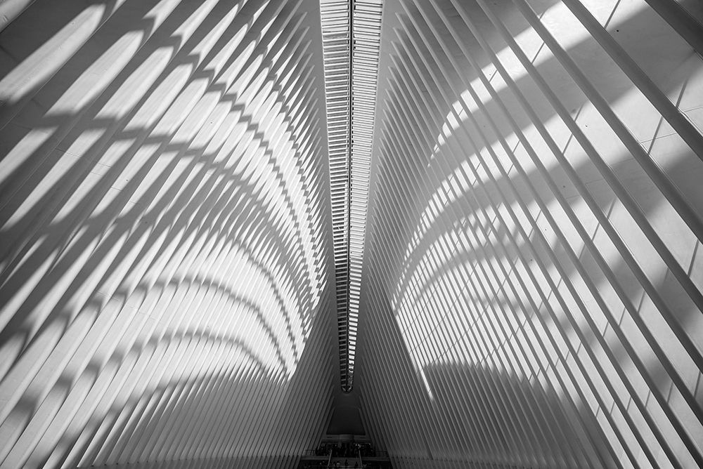 Wall Art Painting id:283084, Name: Oculus Ceiling, World Trade Center, NYC, Artist: Graciet, Stephane