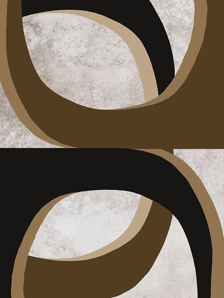 Art Print: Curves, Abstract