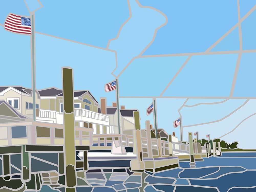 Wall Art Painting id:306731, Name: Stone Harbor, NJ, Artist: Mandell, Jonathan