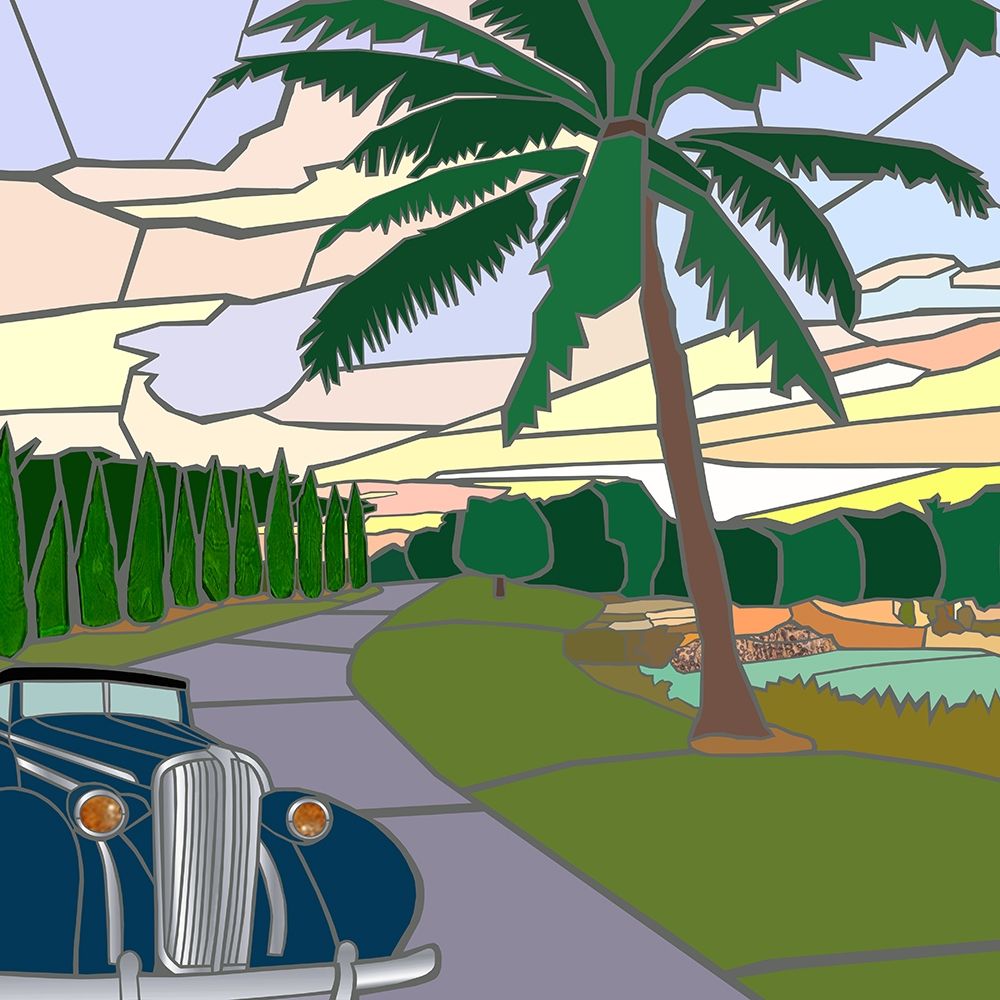 Wall Art Painting id:306734, Name: Wellington Sunset, Artist: Mandell, Jonathan