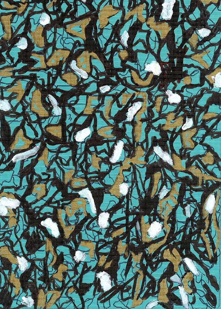 Art Print: Mosaic Abstract 103