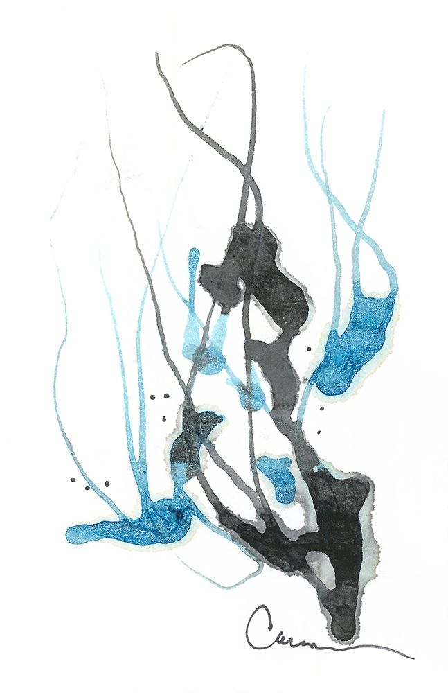 Wall Art Painting id:306765, Name: Sea Flower I, Artist: Carroccio, Lisa