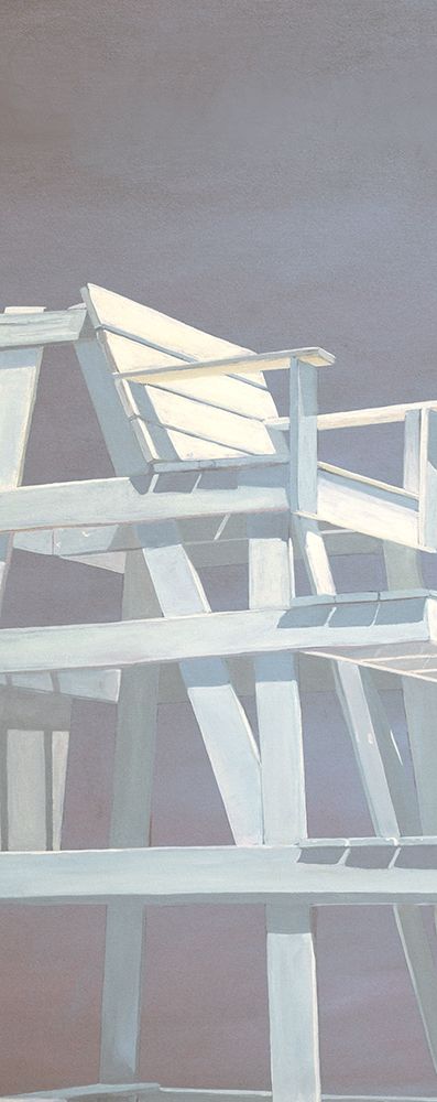 Art Print: Life Guard Stand (grey)