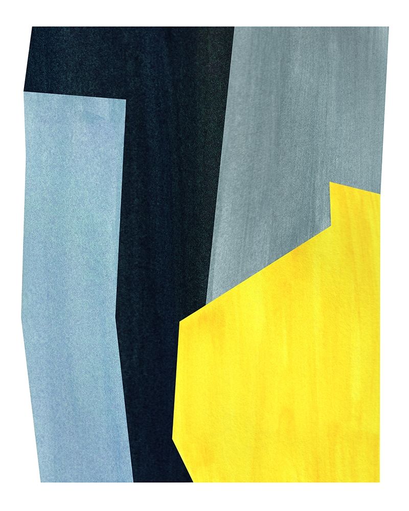 Wall art: Yellow and Grey Abstract, by Inuit