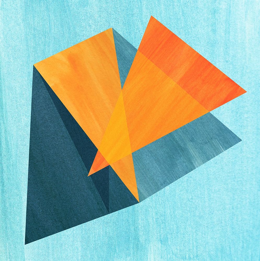 Wall art: Triangle Folds, by Inuit