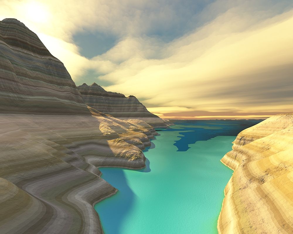 Art Print: Majestic Canyon I