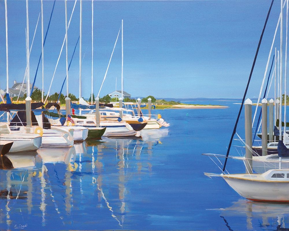 Wall art: Marina Mill Creek, by Saxe, Carol