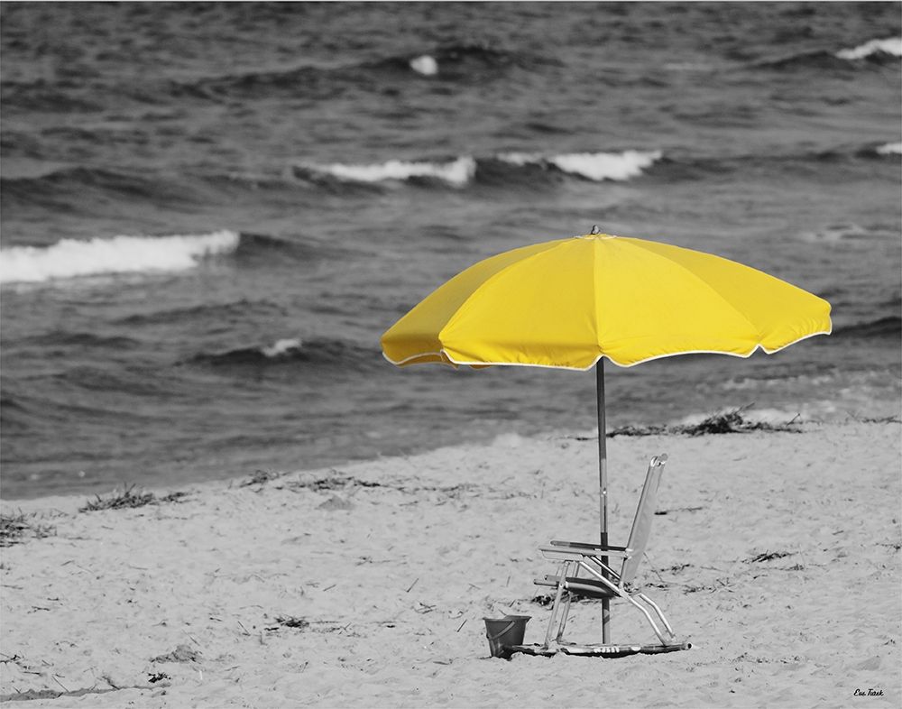 Wall Art Painting id:240397, Name: Sunny Umbrella, Artist: Turek, Eve