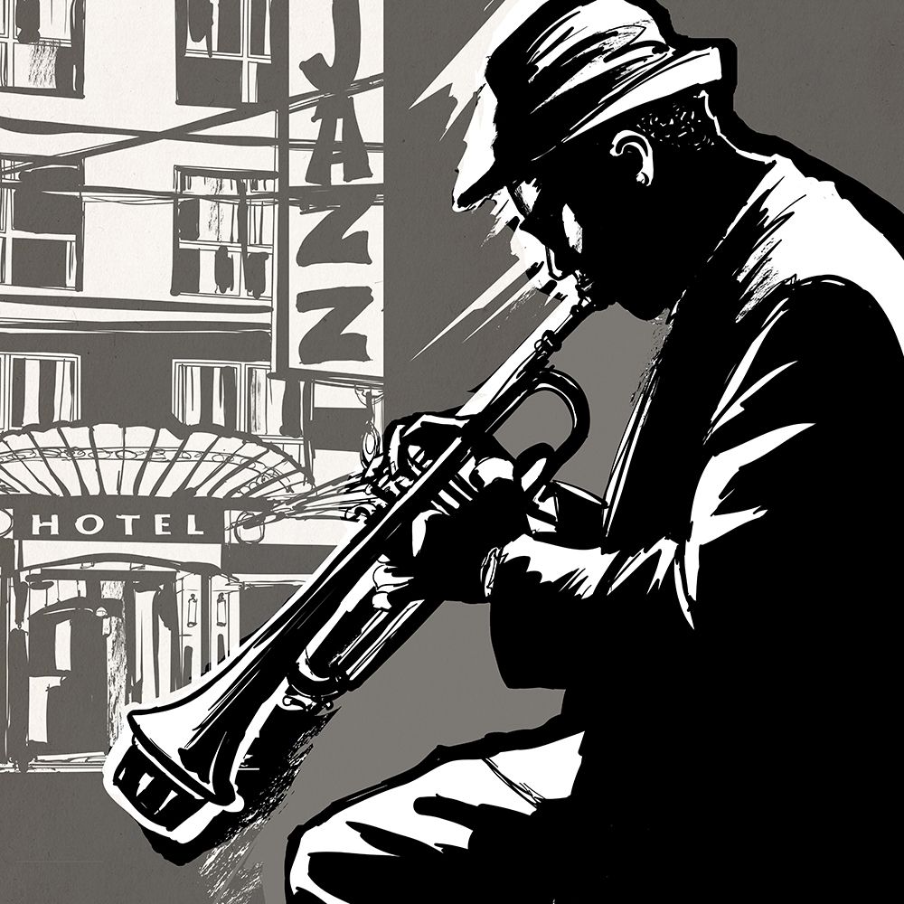 Wall art: Smooth Jazz , by Anonymous