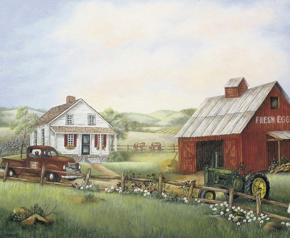 Wall art: Fresh Eggs, by Unknown