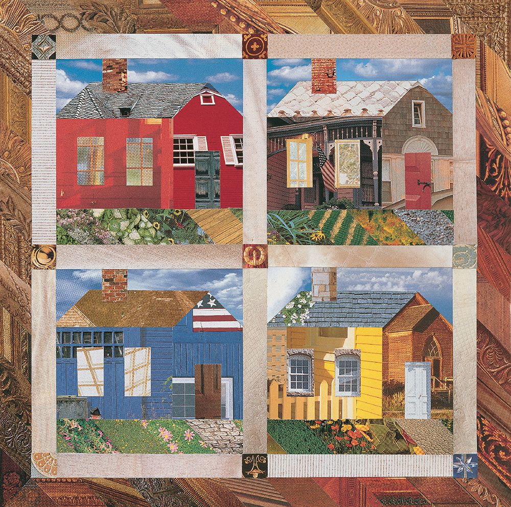 Wall art: Tapestry of Homes, by Unknown