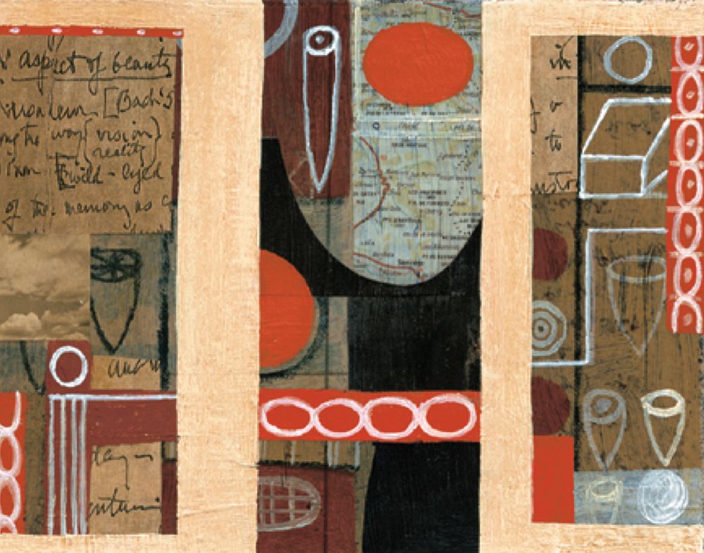 Art Print: Abstract Eggs II