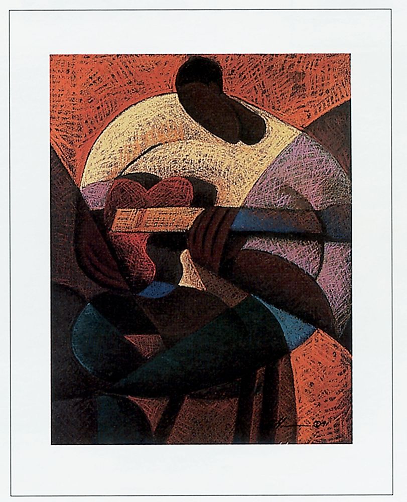 Wall Art Painting id:324406, Name: Guitar Strummin, Artist: Unknown