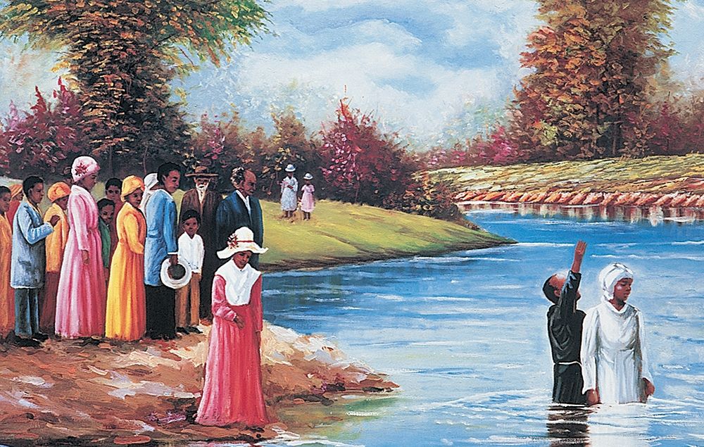 Art Print: Black Baptism